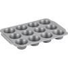 imageFarberware Bakeware Nonstick Baking Pans with Baking Sheets Cake Pans MeatloafBread Pan and Muffin Pan 7 Piece Bakeware Set  Gray10Piece