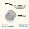 imageFarberware Brilliance Stainless Steel Saute PanJumbo Cooker with Lid and Helper Handle Induction Suitable Dishwasher and Metal Utensil Safe 6 Quart  Stainless SteelStainless Steel