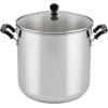 imageFarberware Classic Series Anniversary Edition Stainless Steel Saut Pan and Lid with Helper Handle Induction Suitable 6 Quart Jumbo Cooker Metal Utensil Safe  Stainless SteelStainless Steel