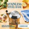 imageFarberware Classic Series Anniversary Edition Stainless Steel Saut Pan and Lid with Helper Handle Induction Suitable 6 Quart Jumbo Cooker Metal Utensil Safe  Stainless SteelStainless Steel