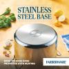 imageFarberware Classic Series Anniversary Edition Stainless Steel Saut Pan and Lid with Helper Handle Induction Suitable 6 Quart Jumbo Cooker Metal Utensil Safe  Stainless SteelStainless Steel