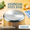 imageFarberware Classic Series Anniversary Edition Stainless Steel Saut Pan and Lid with Helper Handle Induction Suitable 6 Quart Jumbo Cooker Metal Utensil Safe  Stainless SteelStainless Steel