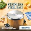 imageFarberware Classic Series Anniversary Edition Stainless Steel Saut Pan and Lid with Helper Handle Induction Suitable 6 Quart Jumbo Cooker Metal Utensil Safe  Stainless SteelStainless Steel