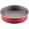 imageFarberware Disney Bake with Mickey Mouse Bakeware Nonstick Springform Baking PanNonstick Springform Cake PanNonstick Cheesecake Pan Round 9 Inch  Red and GrayRed