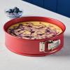 imageFarberware Disney Bake with Mickey Mouse Bakeware Nonstick Springform Baking PanNonstick Springform Cake PanNonstick Cheesecake Pan Round 9 Inch  Red and GrayRed
