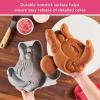 imageFarberware Disney Bake with Minnie Mouse Nonstick Bakeware Cake DecoratingBaking Dish 3D Cake Pan  GrayGray