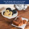 imageFarberware Disney Bake with Minnie Mouse Nonstick Bakeware Cake DecoratingBaking Dish 3D Cake Pan  GrayGray