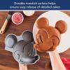 imageFarberware Disney Bake with Minnie Mouse Nonstick Bakeware Cake DecoratingBaking Dish 3D Cake Pan  GrayGray
