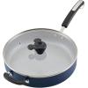 imageFarberware Disney Bon Voyage Ceramic Nonstick Frying Pan Dishwasher Safe Skillet 11 Inch BlueBlue