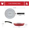 imageFarberware Disney Bon Voyage Ceramic Nonstick Frying Pan Dishwasher Safe Skillet 11 Inch BlueRed