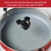 imageFarberware Disney Bon Voyage Ceramic Nonstick Frying Pan Dishwasher Safe Skillet 11 Inch BlueRed