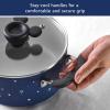 imageFarberware Disney Bon Voyage Ceramic Nonstick Lid Dishwasher Safe Saucepot 3Quart BlueBlue