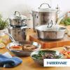 imageFarberware Millennium Stainless Steel Cookware Pots and Pans Set 10 PieceStainless Steel