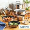 imageFarberware Millennium Stainless Steel Cookware Pots and Pans Set 10 PieceStainless Steel Nonstick