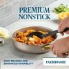 imageFarberware Radiant Nonstick Saute Pan with Lid Dishwasher Safe 275 Quart ChampagneSaute Pan 275 Quart