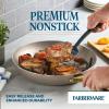 imageFarberware Radiant Nonstick Saute Pan with Lid Dishwasher Safe 275 Quart ChampagneSkillet 1225Inch