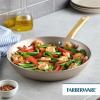 imageFarberware Radiant Nonstick Saute Pan with Lid Dishwasher Safe 275 Quart ChampagneSkillet 1225Inch