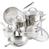 imageFarberware Millennium Stainless Steel Cookware Pots and Pans Set 10 PieceStainless Steel