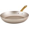 imageFarberware Radiant Nonstick Saute Pan with Lid Dishwasher Safe 275 Quart ChampagneSkillet 1225Inch