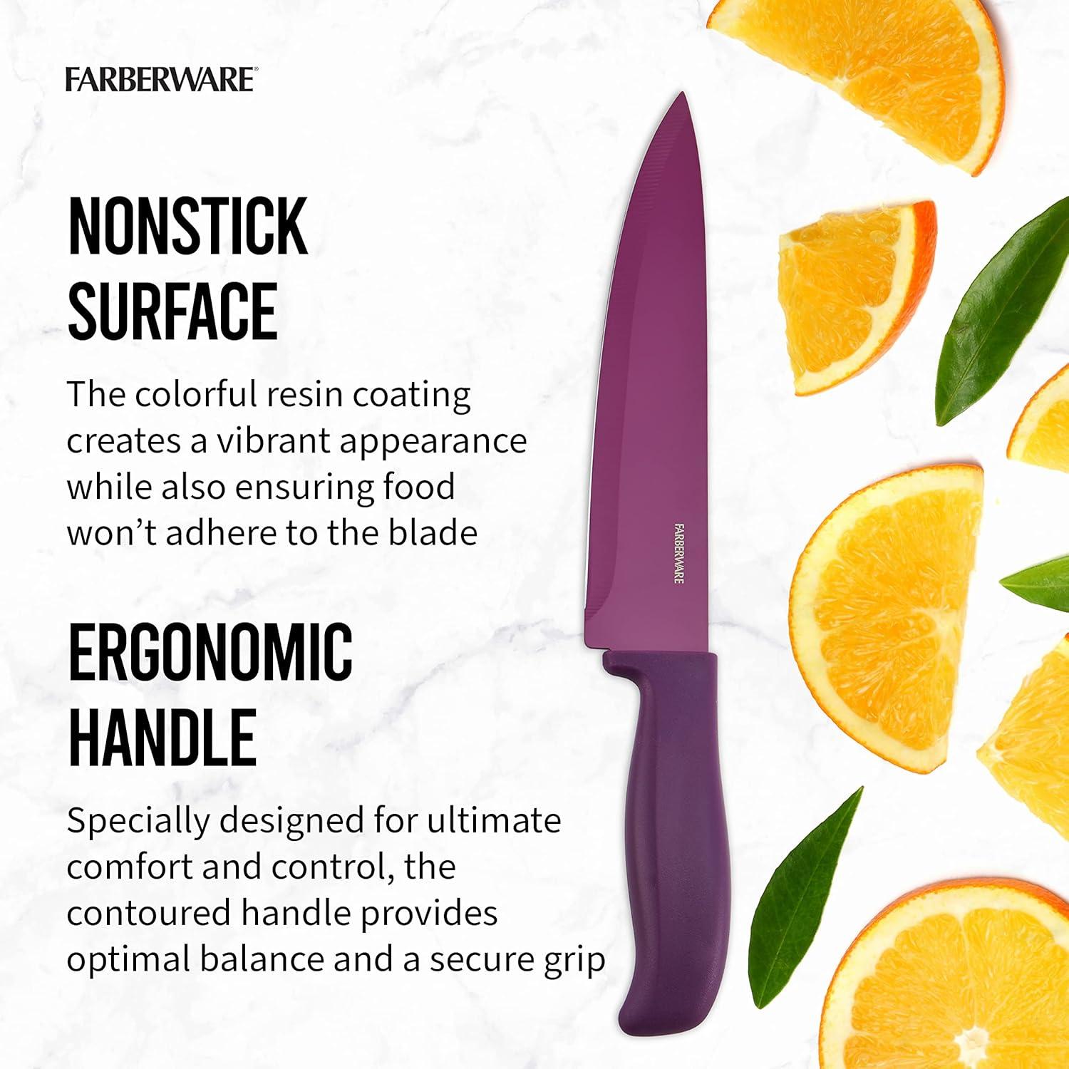 imageFarberware  5272030 Farberware Resin Cutlery Set Assorted Pastel Cool 12pieceMulticolor Rainbow