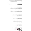 imageFARBERWARE 15Piece Kitchen Knife Set with HighCarbon Stainless Steel Blades Black Handles Steak Knives Wood Block Razor Sharp and ErgonomicBlack