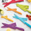 imageFarberware  5272030 Farberware Resin Cutlery Set Assorted Pastel Cool 12pieceMulticolor Rainbow