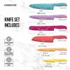 imageFarberware  5272030 Farberware Resin Cutlery Set Assorted Pastel Cool 12piecePastel Warm