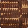imageFarberware 16Inch Endgrain Rubberwood Cutting Board with Deep Juice Groove  Reversible Wooden Charcuterie Board for Chopping Serving Everyday Use with Finger Grooves for Easy CarryingAcacia