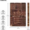 imageFarberware 16Inch Endgrain Rubberwood Cutting Board with Deep Juice Groove  Reversible Wooden Charcuterie Board for Chopping Serving Everyday Use with Finger Grooves for Easy CarryingAcacia