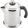 imageFarberware 47053 Classic Stainless Steel Yosemite 12Cup Coffee Percolator 12 Cup Coffee Maker Silver12 Cup  Clear Knob