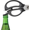 imageFarberware 4in1 Kitchen Shears 2Piece Aqua and GrayBlack and Gray
