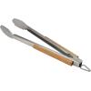imageFarberware BBQ Acacia Wood Handled Tong 17Inch Stainless Steel