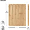 imageFarberware Bamboo Bread Cutting Board with Finger Grip and Juice Groove 11x14 Inch Bamboo