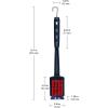 imageFarberware Barbecue Grill Brushes Set of 3 BlackLarge Grill Brush with Replacement Head