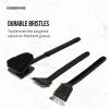 imageFarberware Barbecue Grill Brushes Set of 3 BlackSet of 3 Grill Brushes