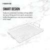 imageFarberware Barbeque Wire Grill Topper 19x12Inch Stainless Steel