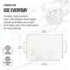 imageFarberware Barbeque Wire Grill Topper 19x12Inch Stainless Steel