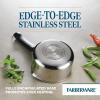 imageFarberware Brilliance Stainless Steel SaucepanSaucepot with Side Spouts for Easy Pouring 1 Quart Dishwasher Safe and Induction Ready Compatible with All Cooktops Stainless Steel
