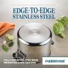 imageFarberware Brilliance Stainless Steel Stockpot with Glass Lid 8 Quart Dishwasher Safe and Induction Ready Compatible with All Cooktops Stainless SteelStockpot 8 Quart