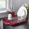 imageFarberware Classic Full Dishrack 3Piece AquaRed