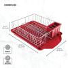 imageFarberware Classic Full Dishrack 3Piece AquaRed