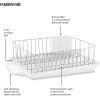 imageFarberware Classic Full Dishrack 3Piece AquaWhite