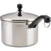 imageFarberware Classic Stainless Steel 2Quart Mirror Satin Covered Saucepan Silver3 Quarts