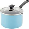 imageFarberware Cookstart DiamondMax Nonstick Frying PanSkillet Dishwasher Safe 12 Inch  AquaAqua