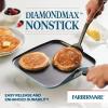 imageFarberware Cookstart DiamondMax Nonstick Frying PanSkillet Dishwasher Safe 12 Inch  AquaAqua