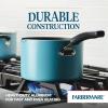imageFarberware Cookstart DiamondMax Nonstick Frying PanSkillet Dishwasher Safe 12 Inch  AquaAqua