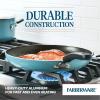 imageFarberware Cookstart DiamondMax Nonstick Frying PanSkillet Dishwasher Safe 12 Inch  AquaAqua