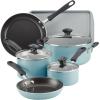 imageFarberware Cookstart DiamondMax Nonstick Frying PanSkillet Dishwasher Safe 12 Inch  AquaAqua
