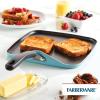 imageFarberware Cookstart DiamondMax Nonstick Frying PanSkillet Dishwasher Safe 12 Inch  AquaAqua