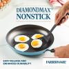 imageFarberware Cookstart DiamondMax Nonstick Frying PanSkillet Dishwasher Safe 12 Inch  AquaAqua